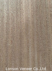 روکش چوبی Sapele روکش چوبی عجیب و غریب 8٪ رطوبت 120 سانتی متر طول