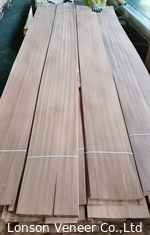 1MM مبلمان Sapele چوب فنیر Sapelli تخت برش تخت AA درجه
