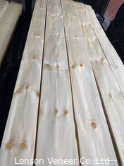 OEM روکش چوب طبیعی تخت برش کاج 12٪ رطوبت 250 سانتی متر طول