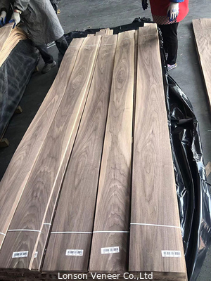 پانل روکش چوب گردوی آمریکایی Crown Cut درجه B