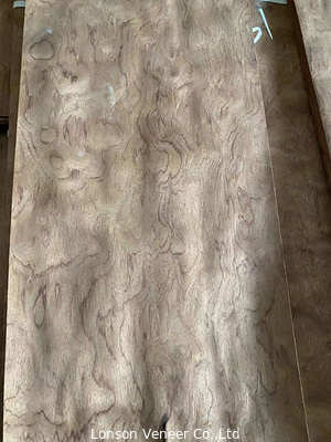 0.45 میلی متر آفریقایی Bubinga Pomelle درجه ای برای دکوراسیون داخلی مبلمان