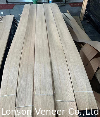 طول 300 سانتی متر پانل فنیر چوب بلوط قرمز Quercus AAA درجه ضخامت 0.5mm