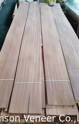 1MM مبلمان Sapele چوب فنیر Sapelli تخت برش تخت AA درجه