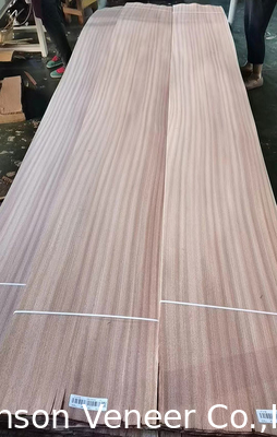 1MM مبلمان Sapele چوب فنیر Sapelli تخت برش تخت AA درجه