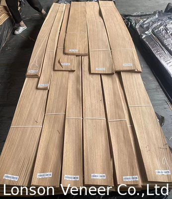 0.45 میلی متر فنیر چوب بلوط سفید برای درب درجه AA طول 120-220 سانتی متر