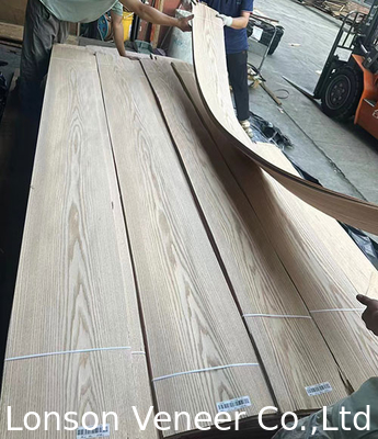 فنیر چوب بلوط قرمز 0.45mm ضخامت پانل برش تاج درجه AAA