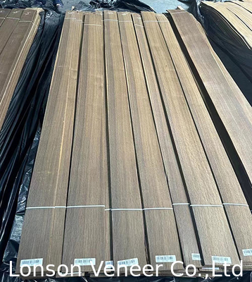 0.4 میلی متر فنیر چوب بلوط اروپایی دود شده 250 سانتی متر طول برای مبلمان