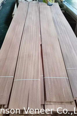 1MM sapele چوب Veneer Sapelli تخت قطع تخت AA درجه درب مبلمان