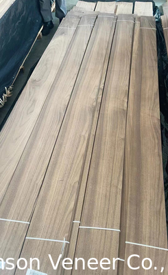 برش برش American Walnut Veneer طبیعی یک درجه ضخامت 2mm درب کف