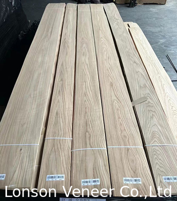 0.5mm ضخامت یک درجه سفید بلوط چوب فنیر برای مبلمان درب