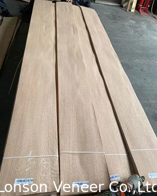 یک چهارم مستقیم پانل فنیر طبیعی بلوط قرمز ضخامت 0.5mm AAAGrade