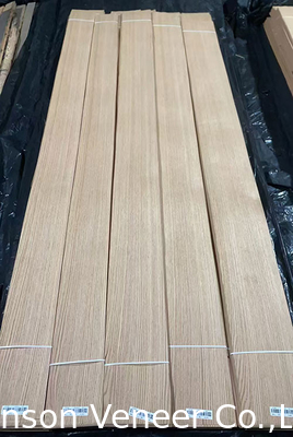 پانل طبیعی بلوط قرمز فنیر ضخامت 0.5mm درجه AA+ همیشه در انبار