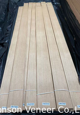 پانل طبیعی بلوط قرمز فنیر ضخامت 0.5mm درجه AA+ همیشه در انبار
